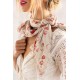 scarf MP Love Co Floral in Des Rosiers Magnolia Pearl - 4