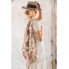 foulard MP Love Co Floral in Des Rosiers Magnolia Pearl - 12