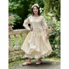 dress 55911 KRISTEL Sand organdie Ewa i Walla - 11