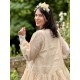 dress 55911 KRISTEL Sand organdie Ewa i Walla - 17