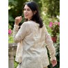 blouse 44872 Mabel Ivory embroidered voile Ewa i Walla - 3