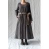 robe ALLIUM lin Noir Les Ours - 15