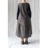 dress ASTER Black linen Les Ours - 16