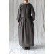 dress CANNE Black linen Les Ours - 16