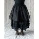 skirt / petticoat MADOU Black organza Les Ours - 15