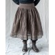 skirt LOU Chocolate organza Les Ours - 15