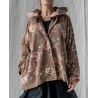 jacket PISSENLIT Macaroon with pink flowers velvet Les Ours - 9