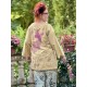 tunic Dragon Embroidered Parnassus in Marigold Magnolia Pearl - 10