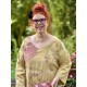 tunic Dragon Embroidered Parnassus in Marigold Magnolia Pearl - 9