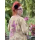 tunique Dragon Embroidered Parnassus in Marigold Magnolia Pearl - 11