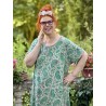 dress Floral Blockprint in Demi Magnolia Pearl - 2