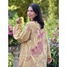 tunic Dragon Embroidered Parnassus in Marigold Magnolia Pearl - 4