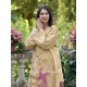 tunic Dragon Embroidered Parnassus in Marigold Magnolia Pearl - 2