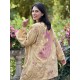 tunic Dragon Embroidered Parnassus in Marigold Magnolia Pearl - 7