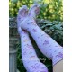 chaussettes Skate Boos in Allium Dip Dye Magnolia Pearl - 4