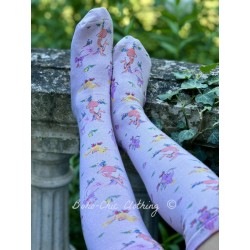 socks Skate Boos in Allium Dip Dye Magnolia Pearl - 1