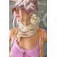 foulard MP Floral in Isla Magnolia Pearl - 3