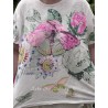 T-shirt Flor De La Pasion in True Magnolia Pearl - 21