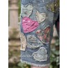 shorts Heart You Miner in Washed Indigo Magnolia Pearl - 16