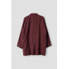 jacket 66763 ARVIDA Burgundy striped linen Ewa i Walla - 2