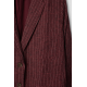 jacket 66763 ARVIDA Burgundy striped linen Ewa i Walla - 3