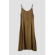 dress 55862 UNDRA Olive natural viscose Ewa i Walla - 6