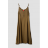 dress 55862 UNDRA Olive natural viscose Ewa i Walla - 6