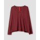 long sleeves T-shirt 44985 GYRID Burgundy jersey Ewa i Walla - 14