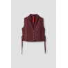 gilet 33382 TULA lin Bourgogne Ewa i Walla - 8