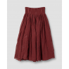 skirt 22257 SMILLA Burgundy embroidered fishnet Ewa i Walla - 13