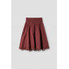 skirt 22237 AILA Burgundy cotton