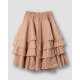 skirt 22220 TINE Taupe hard voile Ewa i Walla - 11