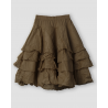 skirt 22220 TINE Olive hard voile Ewa i Walla - 15