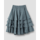 skirt 22220 TINE Storm blue hard voile Ewa i Walla - 9