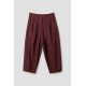 trouser 11413 BOTVI Burgundy striped linen Ewa i Walla - 16