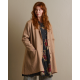 coat 66758 MARIE Taupe boiled wool Ewa i Walla - 2