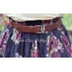 belt ANNY 99163 Brown leather Ewa i Walla - 1