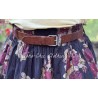 belt ANNY 99163 Brown leather Ewa i Walla - 1