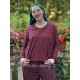 long sleeves T-shirt 44985 GYRID Burgundy jersey Ewa i Walla - 8