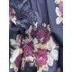 robe 55870 MIRANDA coton Noir à imprimé fleurs Ewa i Walla - 22