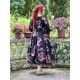 dress 55870 MIRANDA Black flower print cotton Ewa i Walla - 12