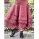 skirt 22220 TINE Burgundy hard voile Ewa i Walla - 7