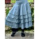 skirt 22220 TINE Storm blue hard voile Ewa i Walla - 2