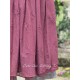 skirt 22257 SMILLA Burgundy embroidered fishnet Ewa i Walla - 12