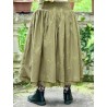 skirt 22257 SMILLA Olive embroidered fishnet Ewa i Walla - 1