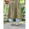 skirt 22257 SMILLA Olive embroidered fishnet Ewa i Walla - 1