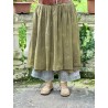 skirt 22257 SMILLA Olive embroidered fishnet Ewa i Walla - 1