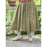 skirt 22257 SMILLA Olive embroidered fishnet Ewa i Walla - 1