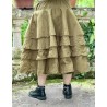 skirt 22220 TINE Olive hard voile Ewa i Walla - 12