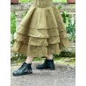 skirt 22220 TINE Olive hard voile Ewa i Walla - 11